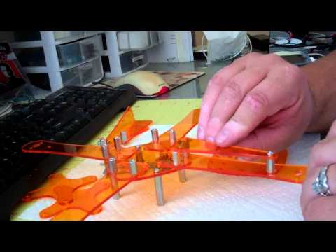 How to assemble acrylic sport quad frame - UCeWinLl2vXvt09gZdBM6TfA
