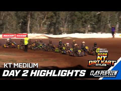 KT Medium | NT Dirt Kart Title 2026 (Day 2) - Alice Springs - 18th Jul 2026 | Clay-Per-View - dirt track racing video image
