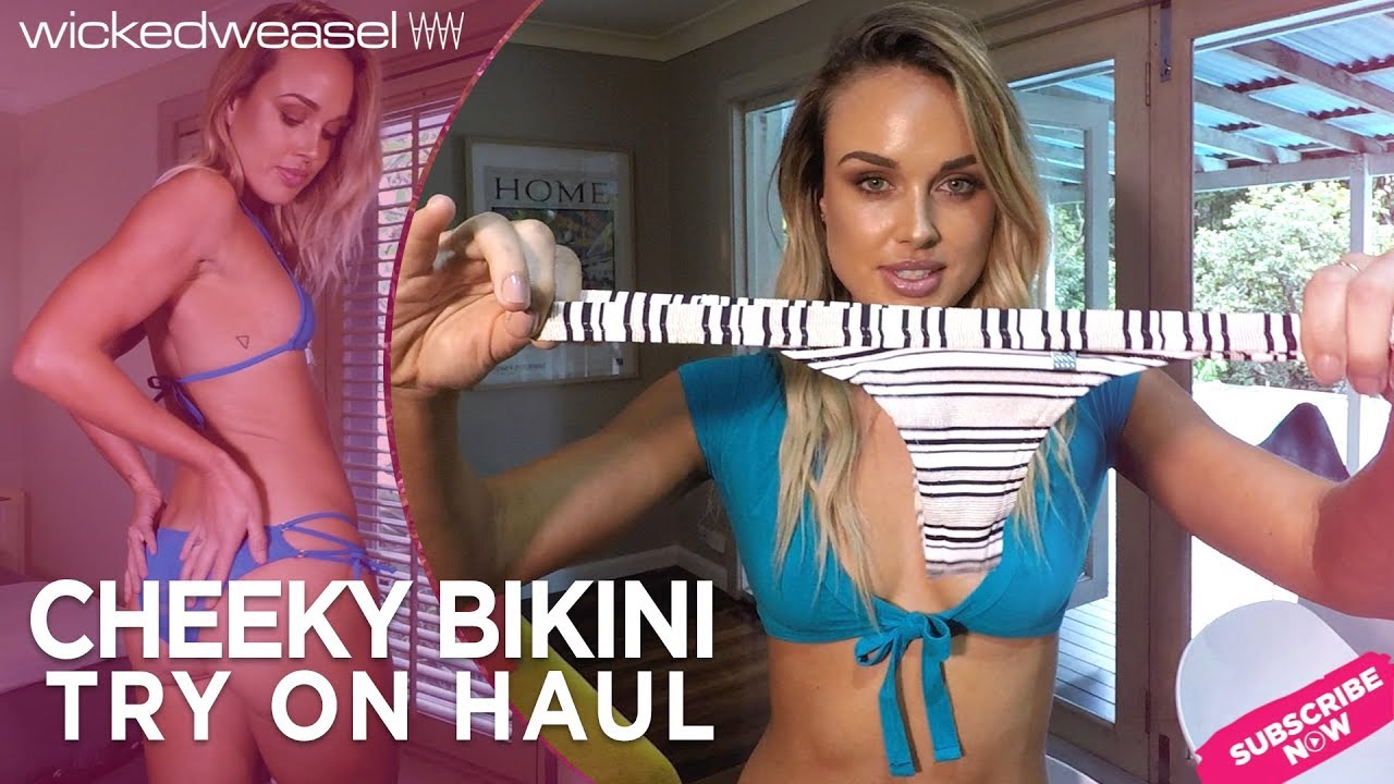 Cheeky Bikini Try On Haul: Wicked Weasel Swimsuits With Britt