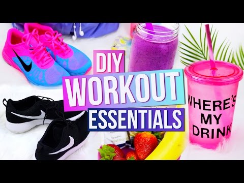 Workout Essentials! DIY Water Bottle, Smoothie Recipe & More! - UC6gqv2Naj9JiowZgHfPstmg