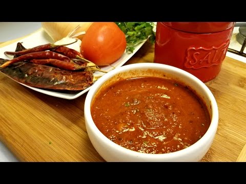 Easy Red Salsa Recipe - Salsa Roja de Chile Arbol - UCehYu6vFoOvu1MVPW24pUbQ