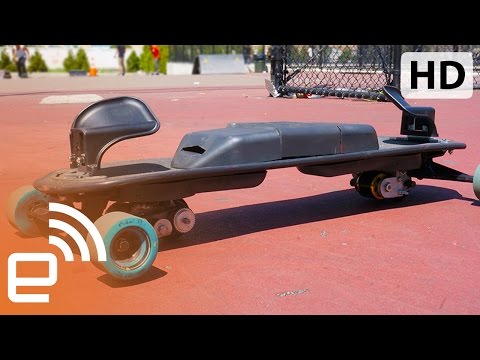 LEIF's electric, snowboard style freeboard | Engadget - UC-6OW5aJYBFM33zXQlBKPNA