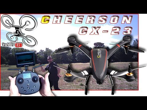 CHEERSON CX-23 Drone GPS FPV Télémetrie / Review Test démo - UCPhX12xQUY1dp3d8tiGGinA