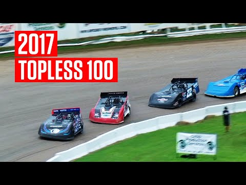 FULL RACE: 2017 Topless 100 | Lucas Oil Late Model Dirt Series at Batesville Motor Speedway - dirt track racing video image