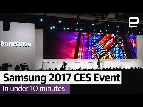 Samsung 2017 CES Event Supercut - UC-6OW5aJYBFM33zXQlBKPNA