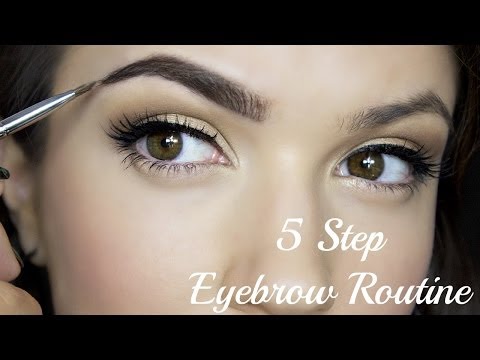 Eyebrow Routine | 5 Steps | TheMakeupChair - UC-1-zPmT368J8JRbsK_1keA