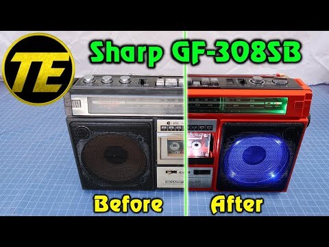 Sharp GF-308SB - Repaint and LED mod