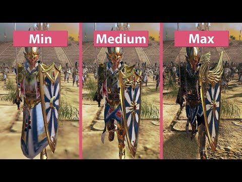 Total War Warhammer 2 Pc 4k Min Vs Medium Vs Max Graphics