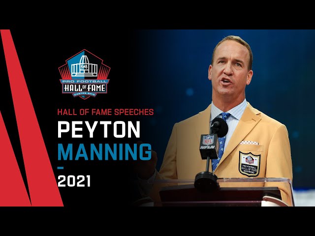 Is Peyton Manning In The Nfl Hall Of Fame?