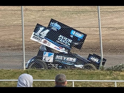 6/18/23 Grays Harbor Raceway NARC 410 Sprints &quot;The Timber Cup&quot; (Heats, Dash, Main, &amp; Qualifying) - dirt track racing video image