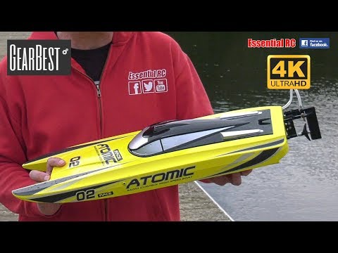 VolantexRC V729 ATOMIC ready-to-run BRUSHLESS RC Racing Boat: ESSENTIAL RC DRIVE TEST [*UltraHD/4K*] - UChL7uuTTz_qcgDmeVg-dxiQ