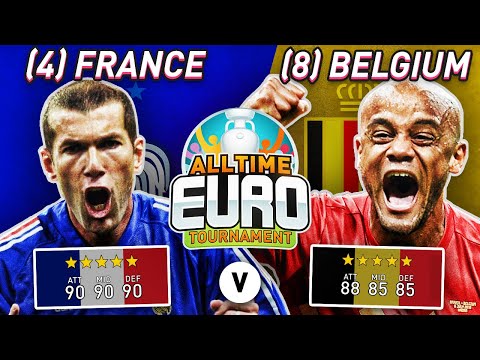 France All-Time XI vs Belgium All-Time XI | FIFA 20 All-Time EURO FINAL!
