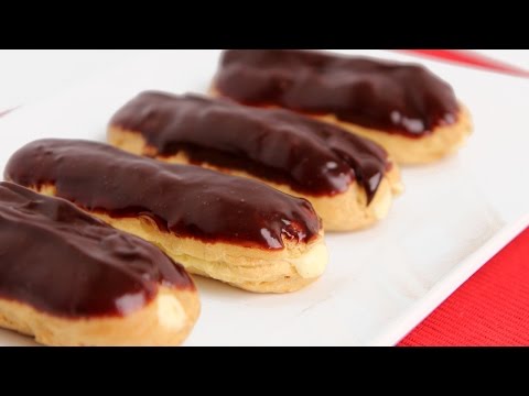 Homemade Eclairs Recipe - Laura Vitale - Laura in the Kitchen Episode 807 - UCNbngWUqL2eqRw12yAwcICg