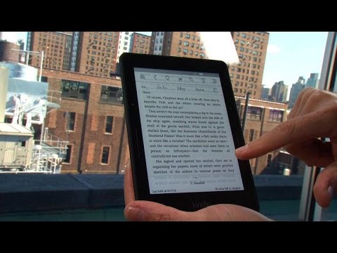 Kindle Voyage: Amazon's new high-end e-ink reader (hands-on) - UCOmcA3f_RrH6b9NmcNa4tdg