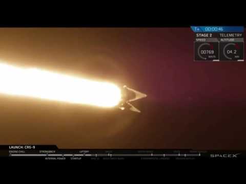 Blastoff! SpaceX Launches CRS-9 Mission To Space Station | Video - UCVTomc35agH1SM6kCKzwW_g