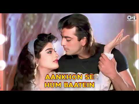 Aankhon Se Hum Baatein | Zamane Se Kya Darna | Full Audio | Sanjay Dutt, Raveena Tandon