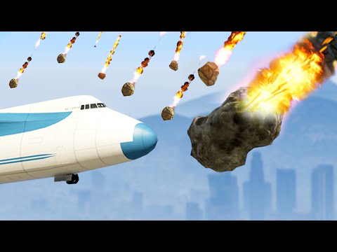METEORITE DISASTER MOD! (GTA 5 Mods Funny Moments) - UCfLuMSIDmeWRYpuCQL0OJ6A
