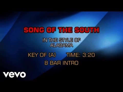 Alabama - Song Of The South (Karaoke) - UCQHthJbbEt6osR39NsST13g