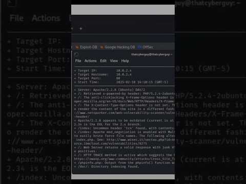 How to scan any domain names or website with Nikto?