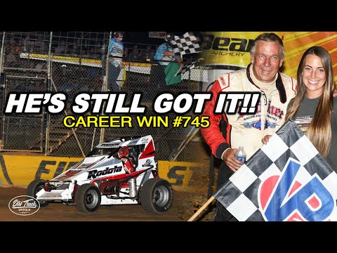 Just When You Thought He Was Done... Billy Pauch Dominates Action Track USA!! - dirt track racing video image