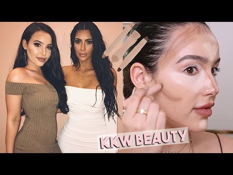 HANGING OUT W/ KIM KARDASHIAN! KKW CONTOUR KIT REVIEW | Amanda Ensing - UCEZtkE45zjun9zROKtcqOcQ