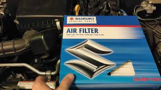 Smontaggio filtro aria Nuova Suzuki Jimny