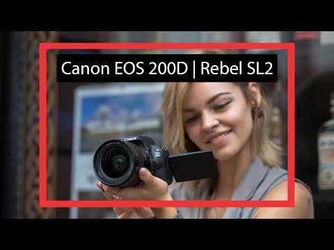 Canon Rebel SL2 | Canon EOS 200D compact VLOGGING DSLR | hands-on REVIEW english - UCd3cgj_5uenf87b56sKmEew