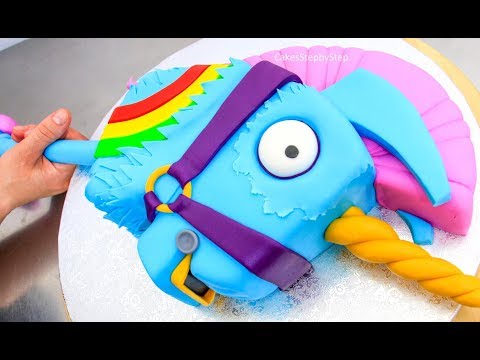 FORTNITE CAKE - Rainbow Llama Unicorn | BATTLE ROYALE CAKE - UCjA7GKp_yxbtw896DCpLHmQ