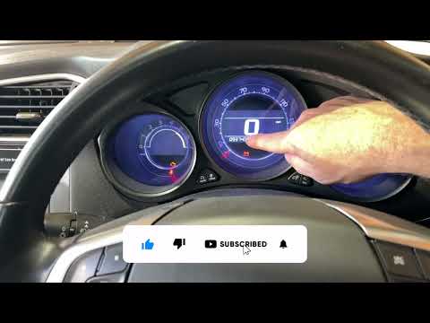 Come ripristinare la spia di servizio della Citroen C4 2013