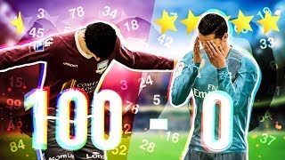 100 - 0 avec la PIRE ÉQUIPE de FIFA 18 CONTRE le REAL MADRID !