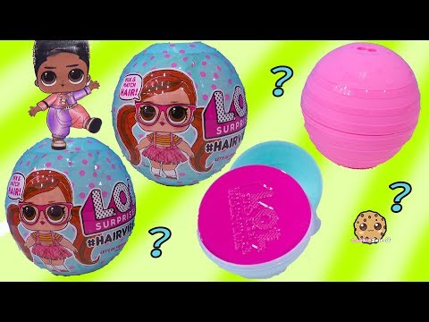 #HairVibes  NEW LOL Surprise Hair Style Mix + Match Giant Surprise Blind Bag Balls - UCelMeixAOTs2OQAAi9wU8-g
