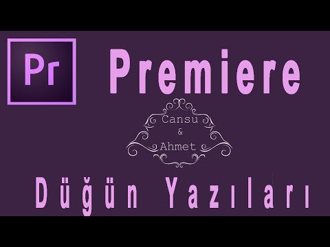 Premiere Türkçe Kullanım videoları