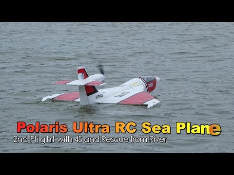 Polaris Ultra Sea Plane 2nd Flight with 4S Battery - UCsFctXdFnbeoKpLefdEloEQ