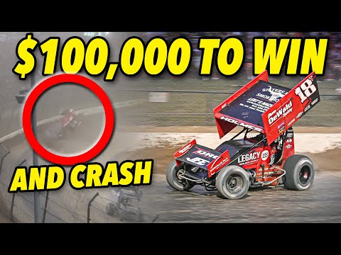 Inside the Wildest Night at Eldora – Joker’s Jackpot Drama! - dirt track racing video image