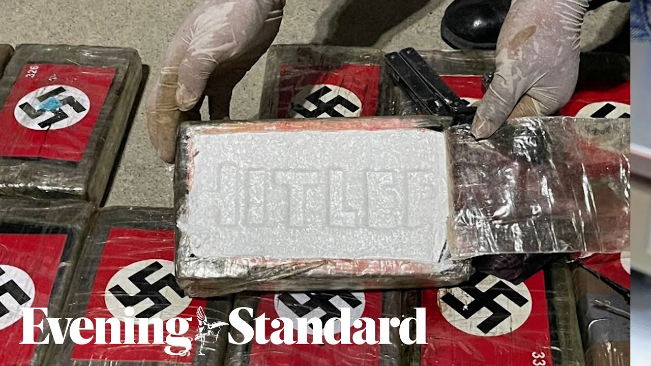 Over 50 bricks of cocaine bearing Nazi symbols seized in Peru