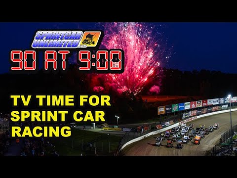 SprintCarUnlimited 90 at 9 for Wednesday, July 2nd: High Limit on Live TV at Eldora ... can it work - dirt track racing video image