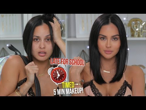 Late For School 5 Minute Makeup Routine - UCXTAdFsBmxNK3_c8MUvSviQ