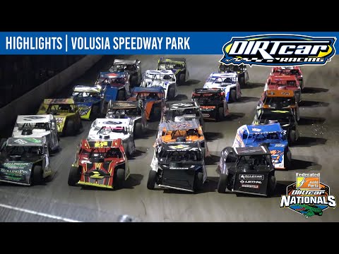 DIRTcar UMP Modifieds | DIRTcar Nationals | Volusia Speedway Park | February 1, 2025 | HIGHLIGHTS - dirt track racing video image