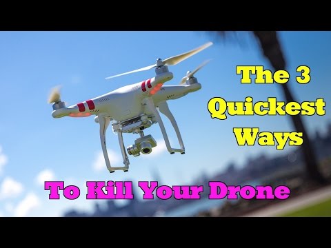 The 3 Quickest Ways to Kill Your Drone - UCW9JACosTnXzREUzH34Z98A