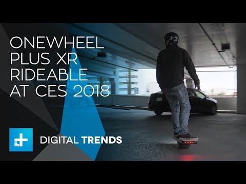 OneWheel+ XR Rideable at CES 2018 - UC8wXC0ZCfGt3HaVLy_fdTQw