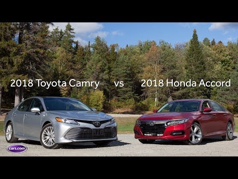 2018 Honda Accord Vs 2018 Toyota Camry: Quick Drive Comparison - UCVxeemxu4mnxfVnBKNFl6Yg