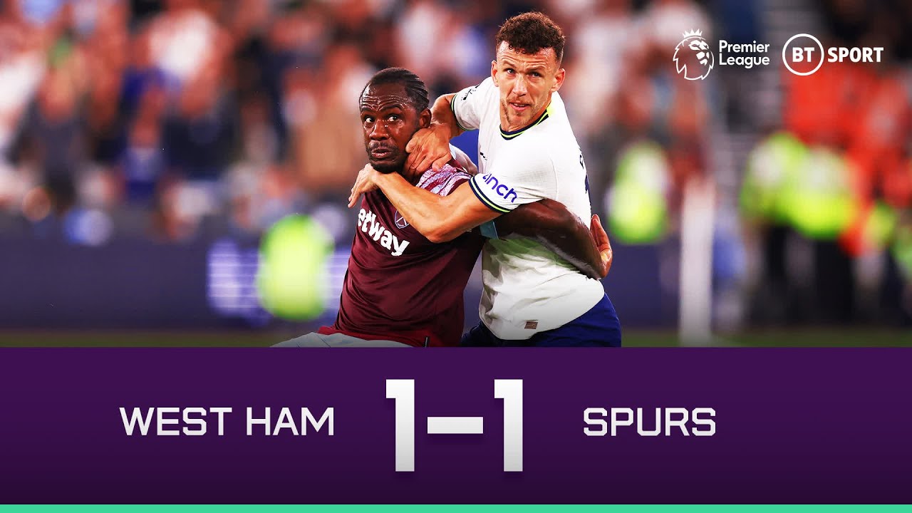 West Ham v Tottenham (1-1) | A tight London derby | Premier League Highlights