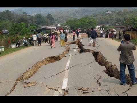 Video: Động đất mạnh ở Miến Điện
