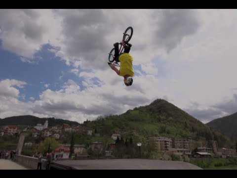 BMXing on Bridges in Bosnia-Herzegovina - UCblfuW_4rakIf2h6aqANefA