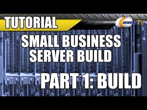 Newegg TV: Small Business Server Build with Intel & Microsoft (Part 1: BUILD) - UCJ1rSlahM7TYWGxEscL0g7Q