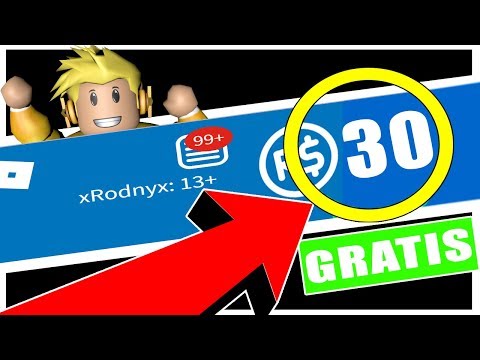 Como Tener Tus Primeros 30 Robux Gratis 2017 Phimvidcom - como dar robux sin grupo phimvidcom