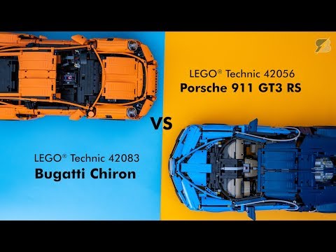 LEGO Technic ultimate supercar battle - 42083 Bugatti Chiron vs 42056 Porsche 911 GT3 RS - UCfU8ME4_m48QwDJCUvpzqyQ