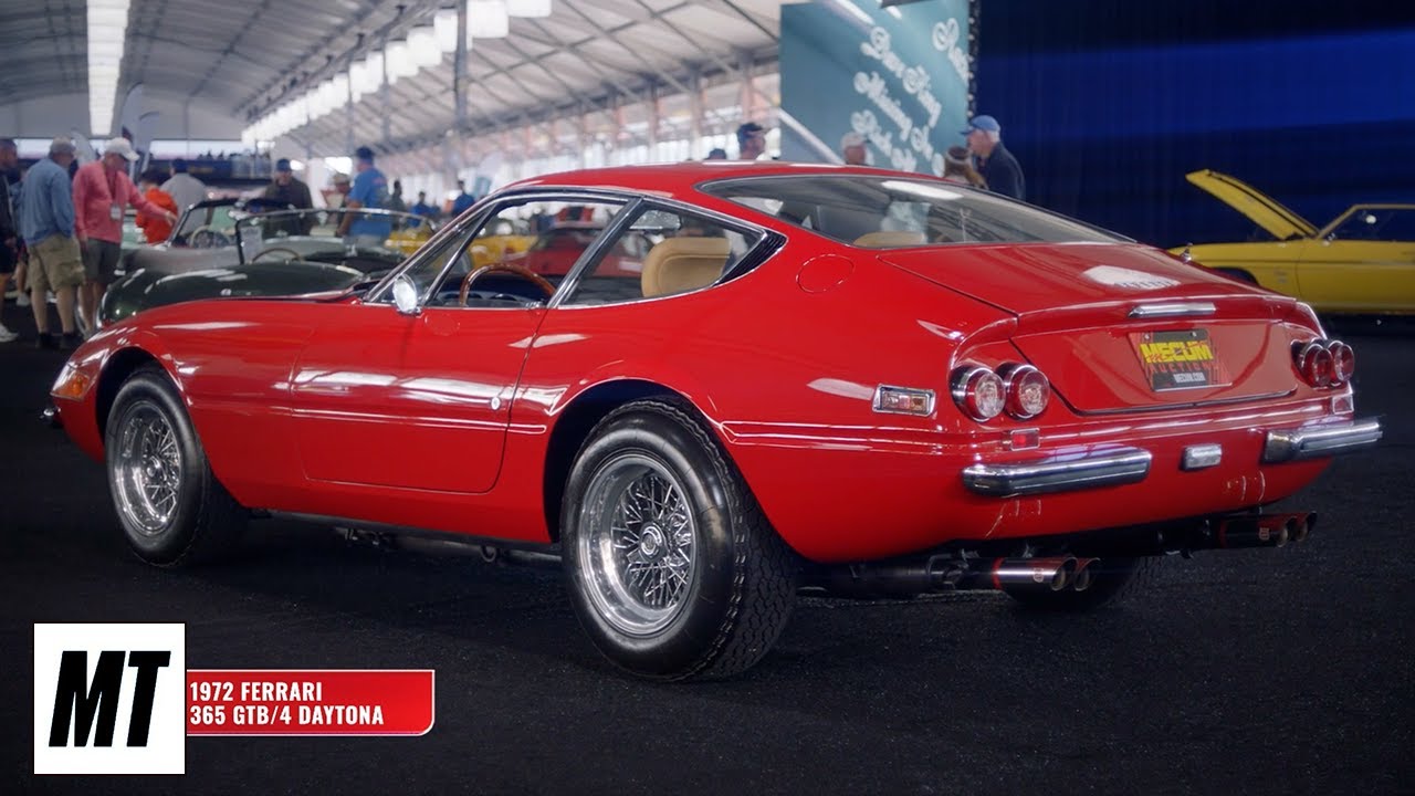 1972 Ferrari 365 GTB/4 Daytona Presented by Steve Matchett | Mecum Auctions Kissimmee | MotorTrend