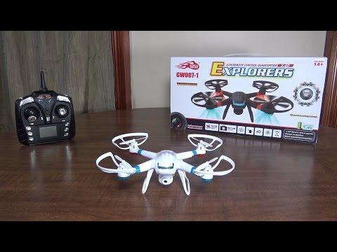 Global Drone - GW007-1 - Review and Flight - UCe7miXM-dRJs9nqaJ_7-Qww