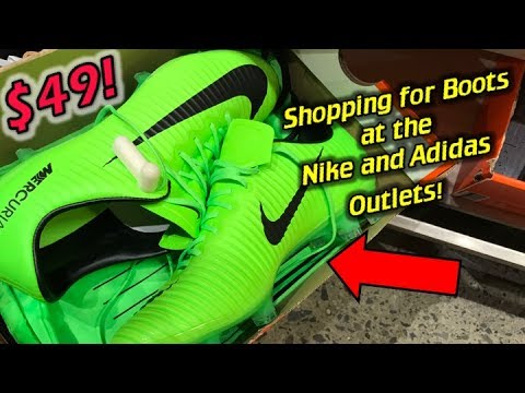 Shopping for Football Boots/Soccer Cleats at the Nike and Adidas Outlet Store - UCUU3lMXc6iDrQw4eZen8COQ